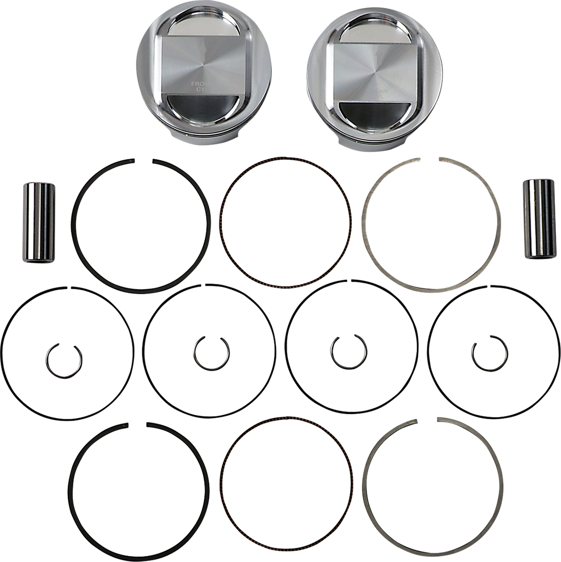 JE PISTONS Piston Kit 95" Twin Cam