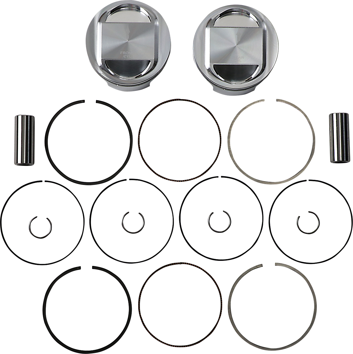 JE PISTONS Piston Kit 95" Twin Cam