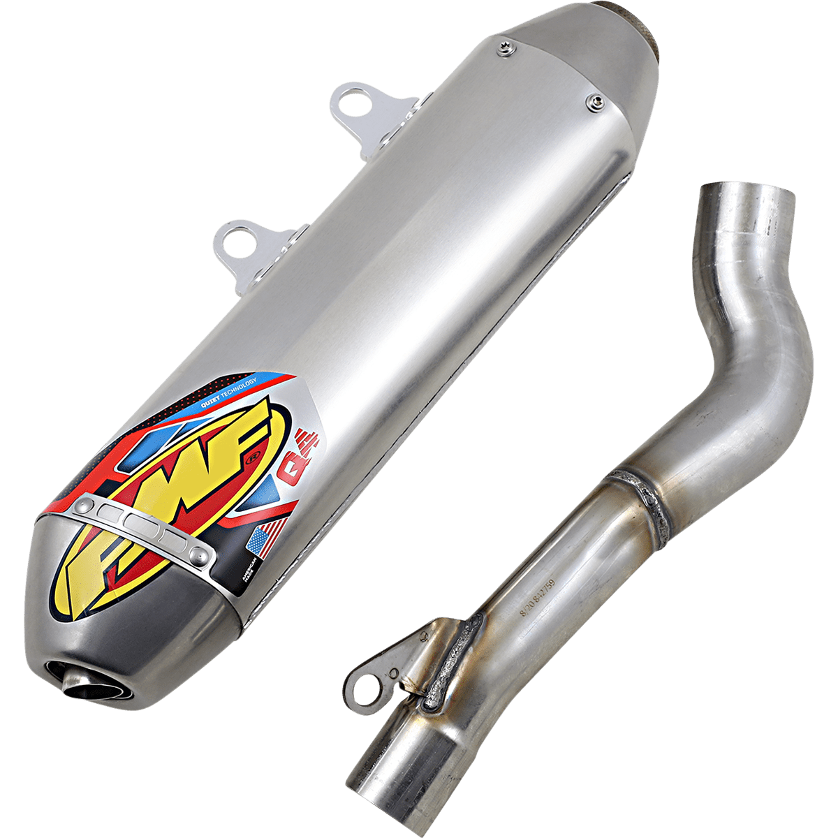 FMF Q4 HEX Muffler 045667