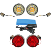 CUSTOM DYNAMICS Full Bullet Turn Signal Conversion Kit Chrome PBSSBBC