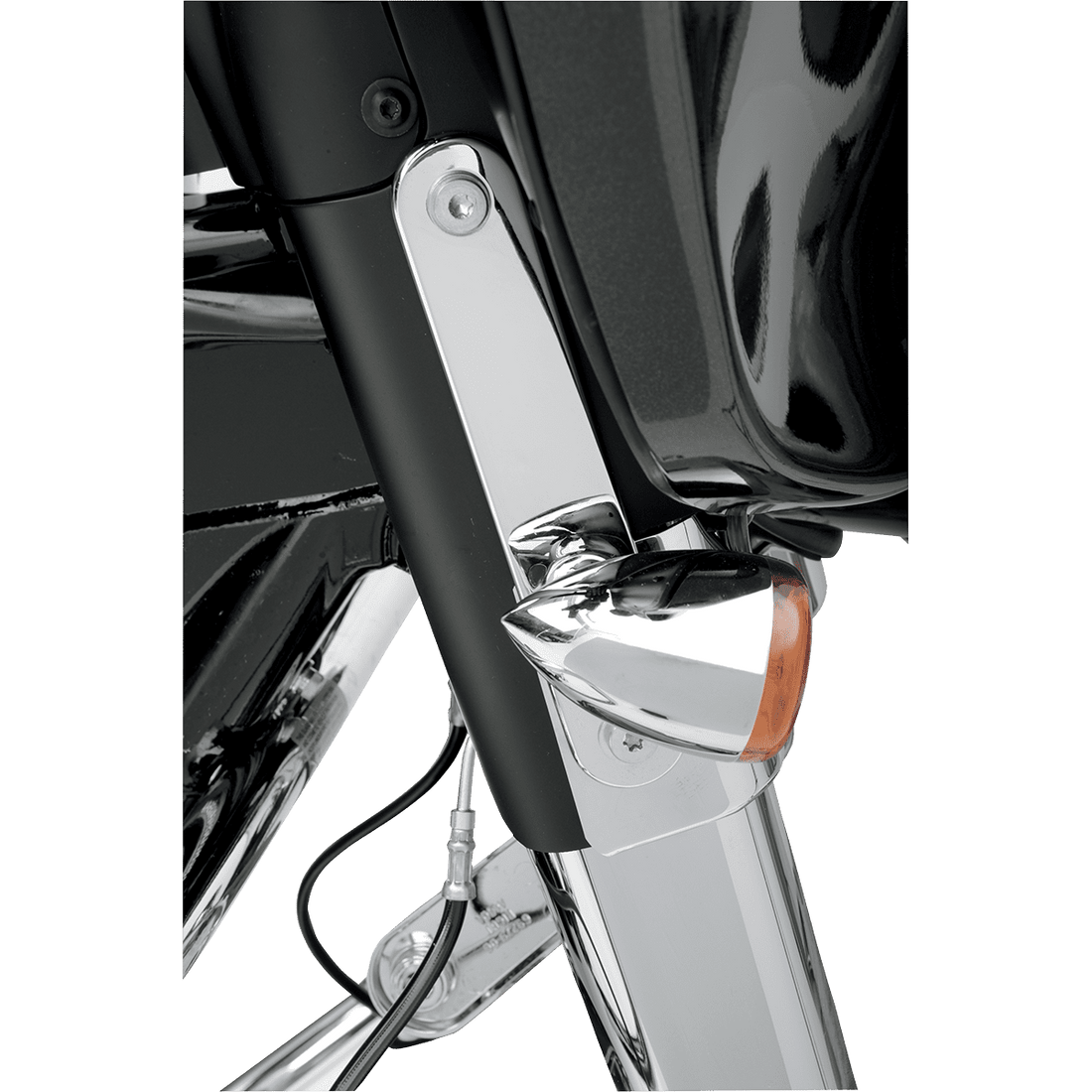 DRAG SPECIALTIES Turn Signal Relocation Mount Chrome