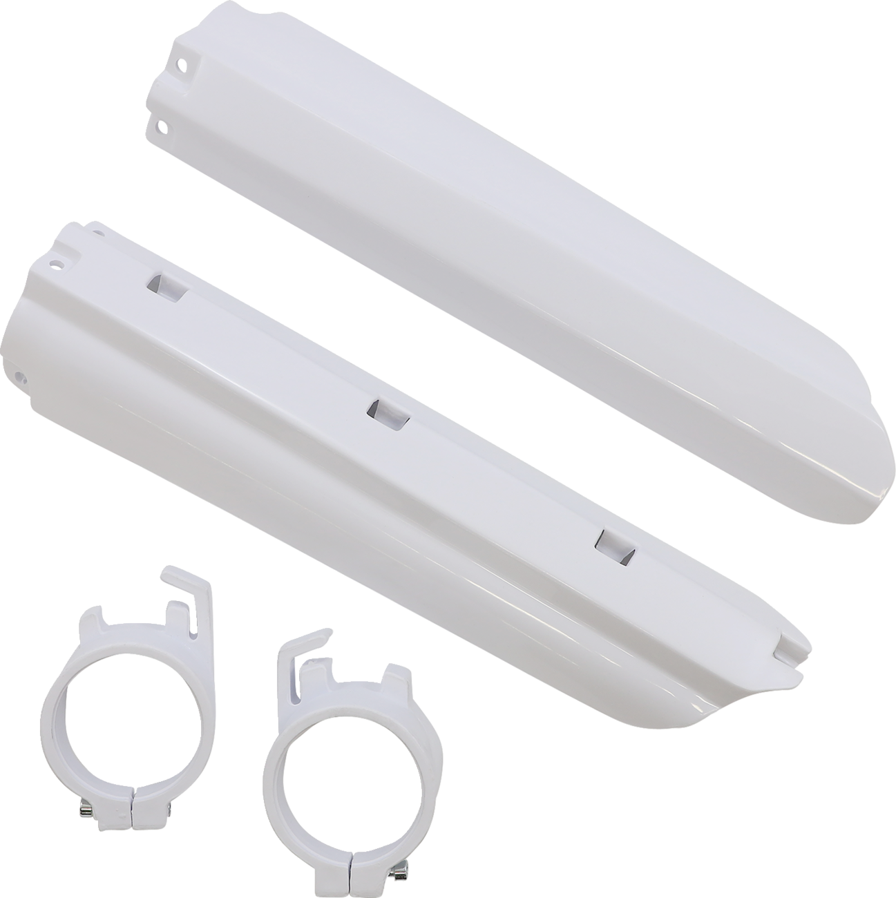 UFO Fork Tube Protectors White YZ