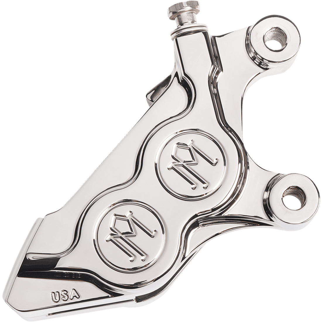 PERFORMANCE MACHINE PM 4-Piston Caliper Chrome Right Front 00522424CH