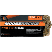 MOOSE RACING 520 RXP Pro-MX Chain Gold 100 Links