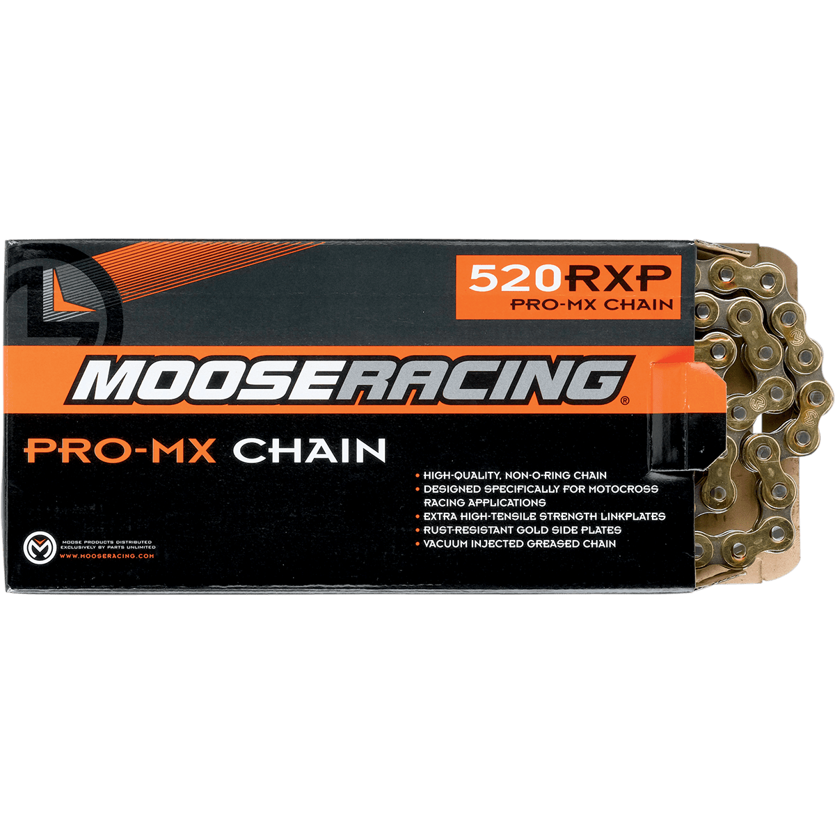 MOOSE RACING 520 RXP Pro-MX Chain Gold 110 Links M57400110