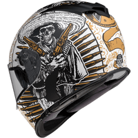 Z1R Warrant Helmet Sombrero White/Gold Small