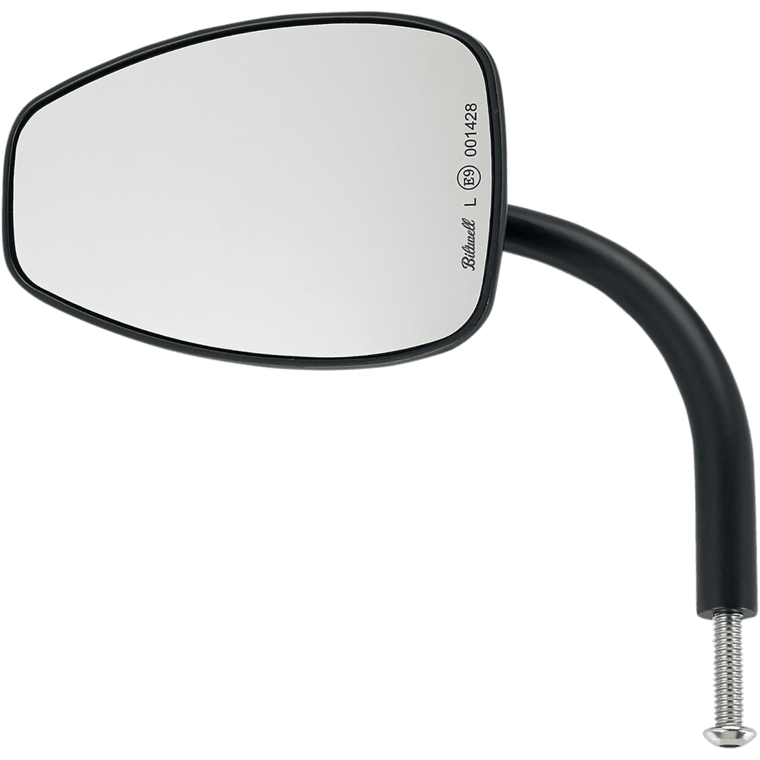 BILTWELL Mirror Tear Drop Black 6504400131