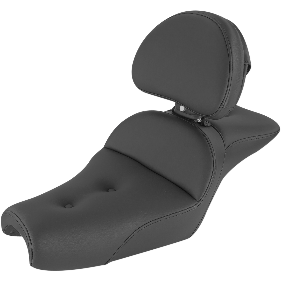 SADDLEMEN Seat Explorer™ With Backrest Pillow Top Black XL '04-'22 80711030RS