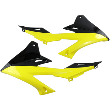 UFO Radiator Shrouds Yellow/Black