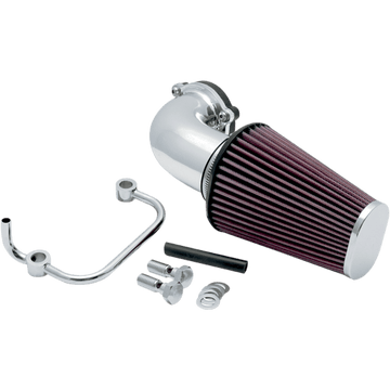 K & N Aircharger® Performance Intake System Kit Bright Chrome 631126P