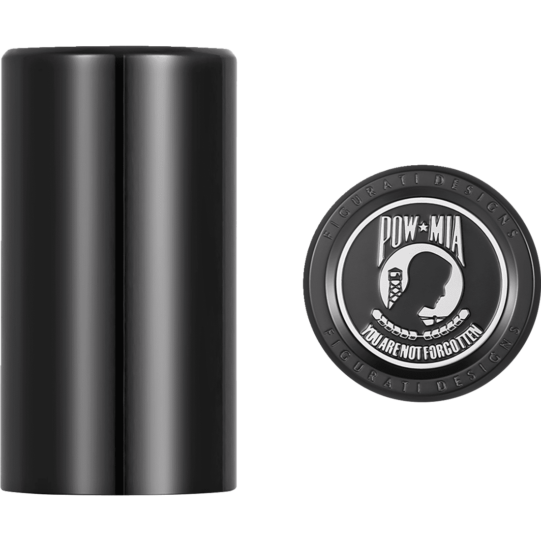 FIGURATI DESIGNS Docking Hardware Covers POW MIA Long Black FD50DC2545BK