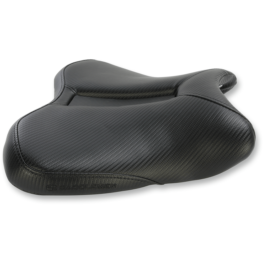 SADDLEMEN Gel Channel™ Track Carbon Fiber Sport Seat Black R1 0810Y148