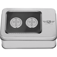 FIGURATI DESIGNS Docking Hardware Covers Short Cross Stainless Steel FD41DC2530SS