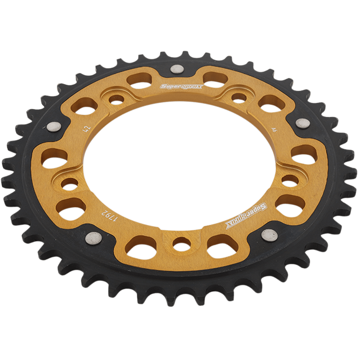 SUPERSPROX Stealth Rear Sprocket 42 Tooth Gold Suzuki/Triumph RST179242GLD