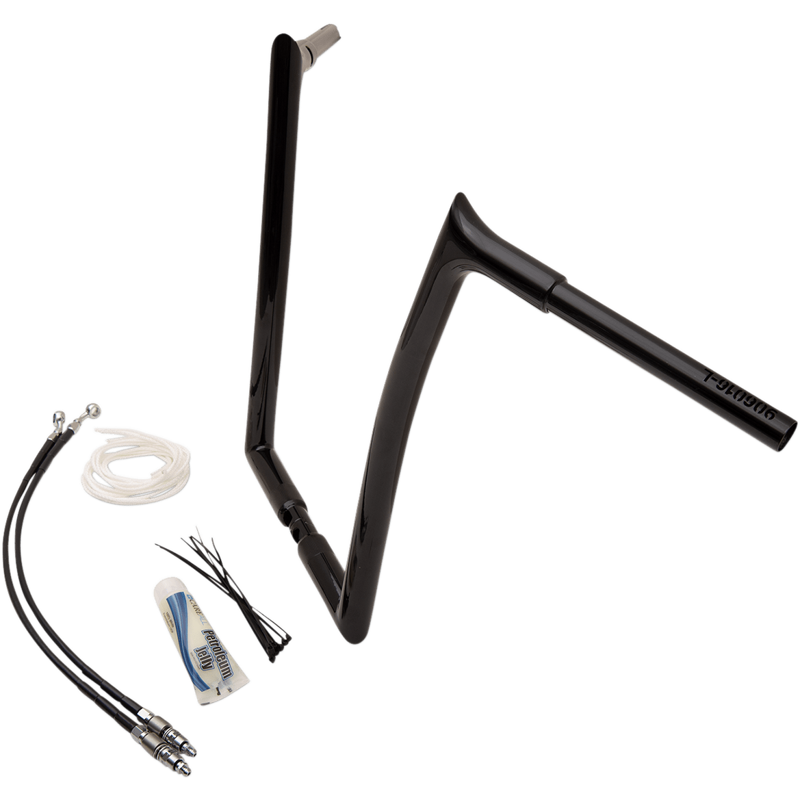 FAT BAGGERS INC. Handlebar Kit Pointed Top 16" Black 909316B