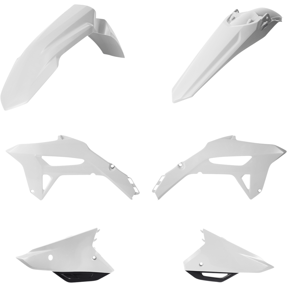 ACERBIS Standard Replacement Body Kit White/Black 2858911035