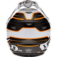 6D HELMETS ATR-2 Helmet Phase White/Orange Small 122825