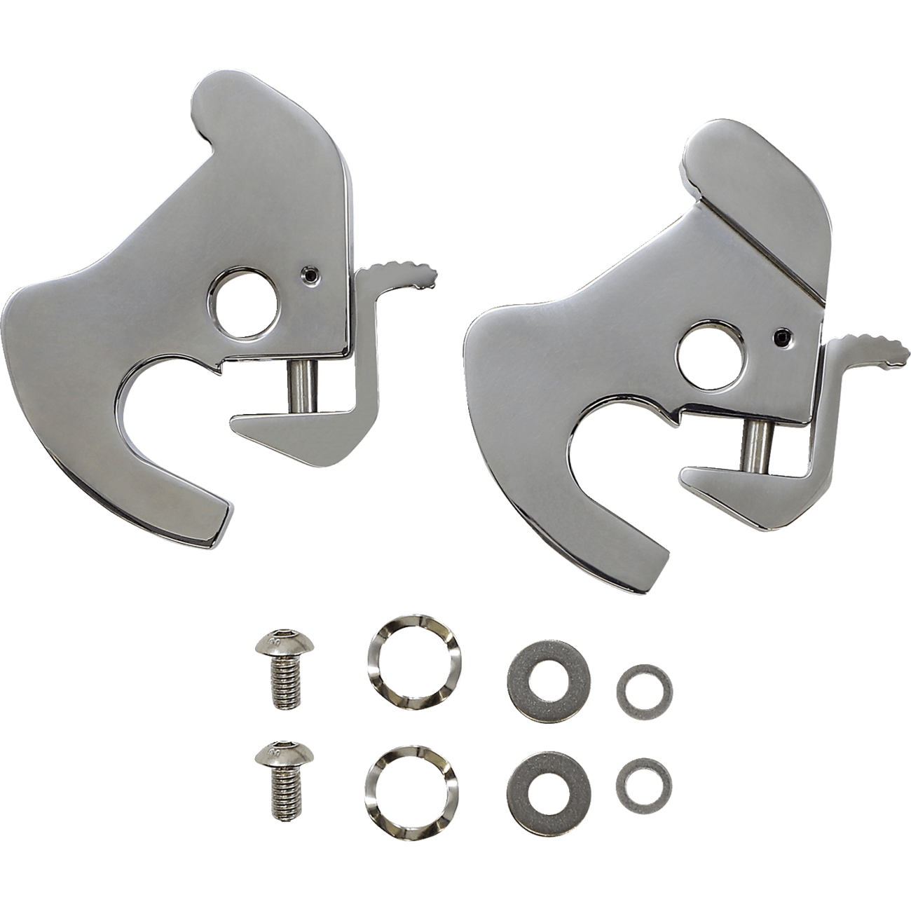 DRAG SPECIALTIES Detachable Latch Kit Chrome