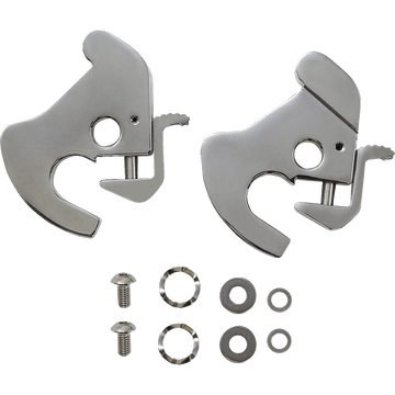 DRAG SPECIALTIES Detachable Latch Kit Chrome