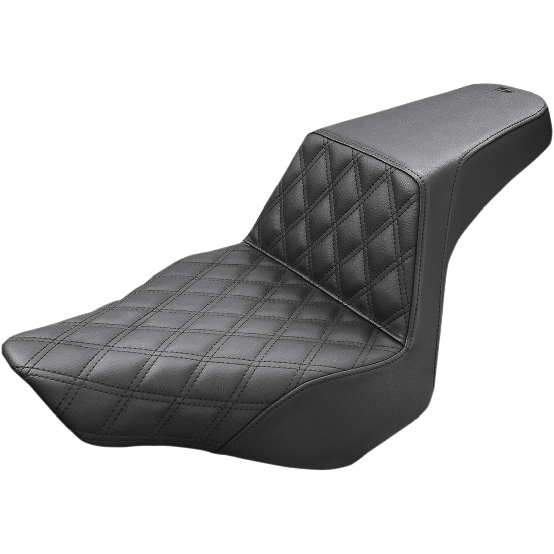 SADDLEMEN Step-Up Seat Front Lattice Stitch Black FXSB 81327172