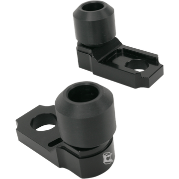 DRIVEN RACING Axle Block Sliders Triumph Black DRAX107BK