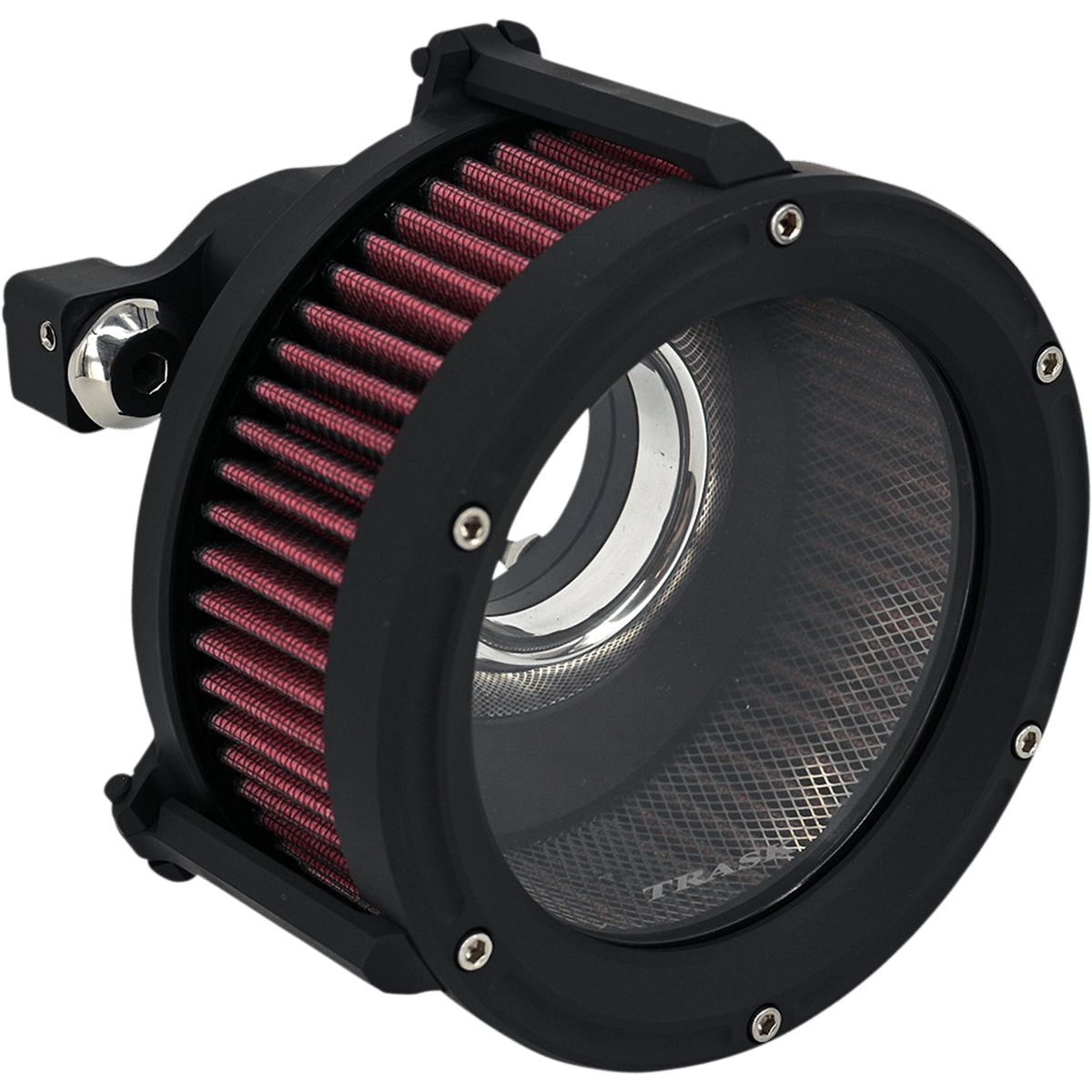 TRASK Assault Charge High-Flow Air Cleaner Flat Black TM1022BK