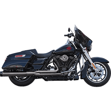 S&S CYCLE 2-into-1 Lava Chrome Sidewinder® Exhaust System Race Only 5501087