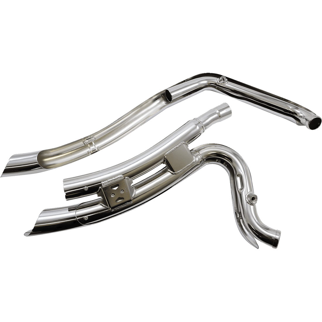 COBRA Speedster Swept Short Exhaust Chrome FXSB '13-'17 6226