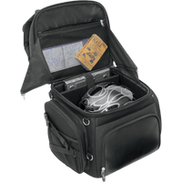 SADDLEMEN Backseat/Sissy Bar Bag Black EX000298