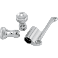 TODD'S CYCLE Mikuni Choke Bracket Chrome TMK1