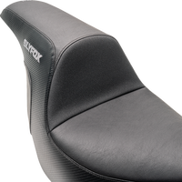 SLYFOX Slyfox Seat Gray Logo Smooth Vinyl Carbon Fiber FL '18-'24 08021590