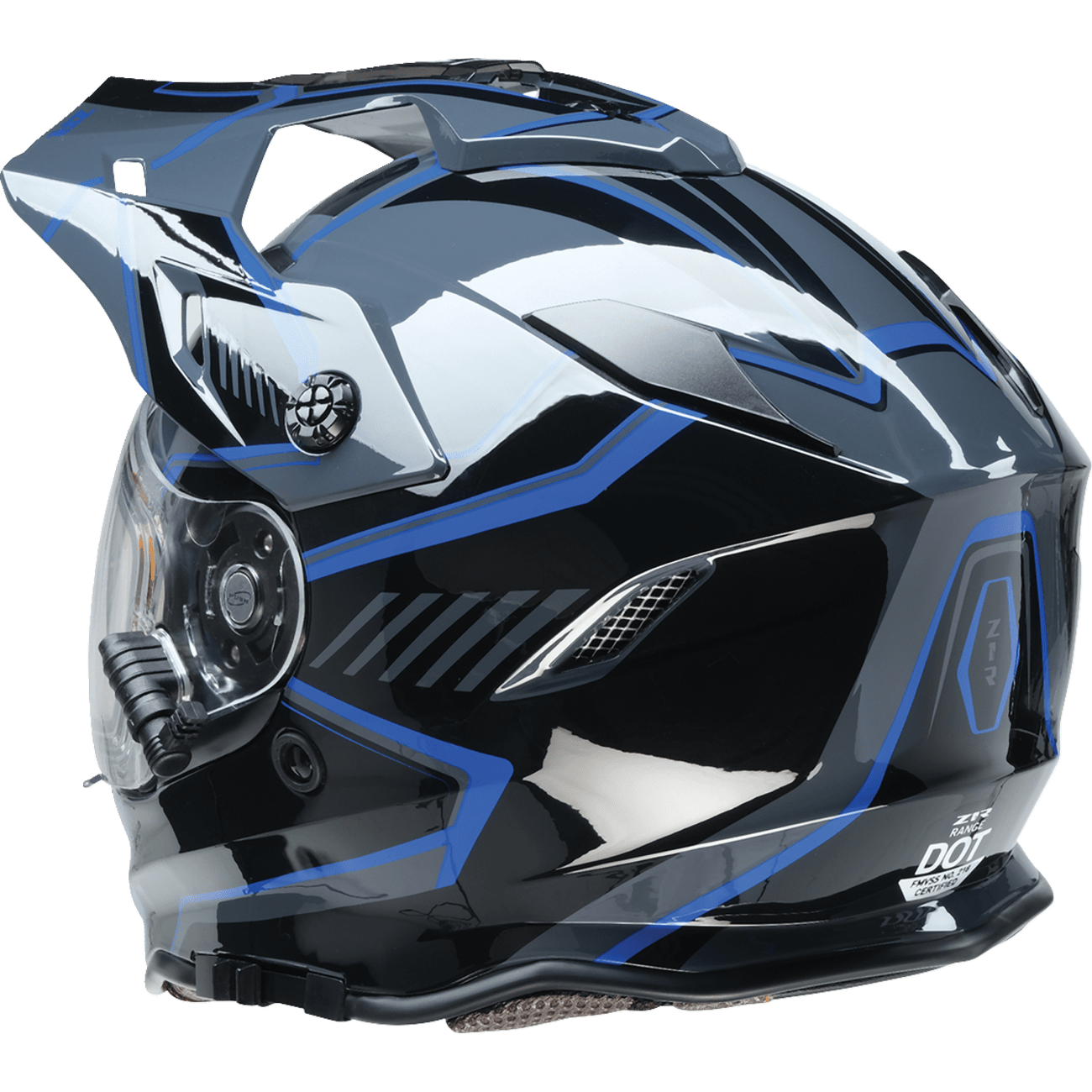 Z1R Range 2.0 Helmet Rotor Black/Blue Medium