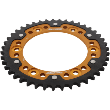 SUPERSPROX Stealth Rear Sprocket 43 Tooth Gold Honda RST130643GLD