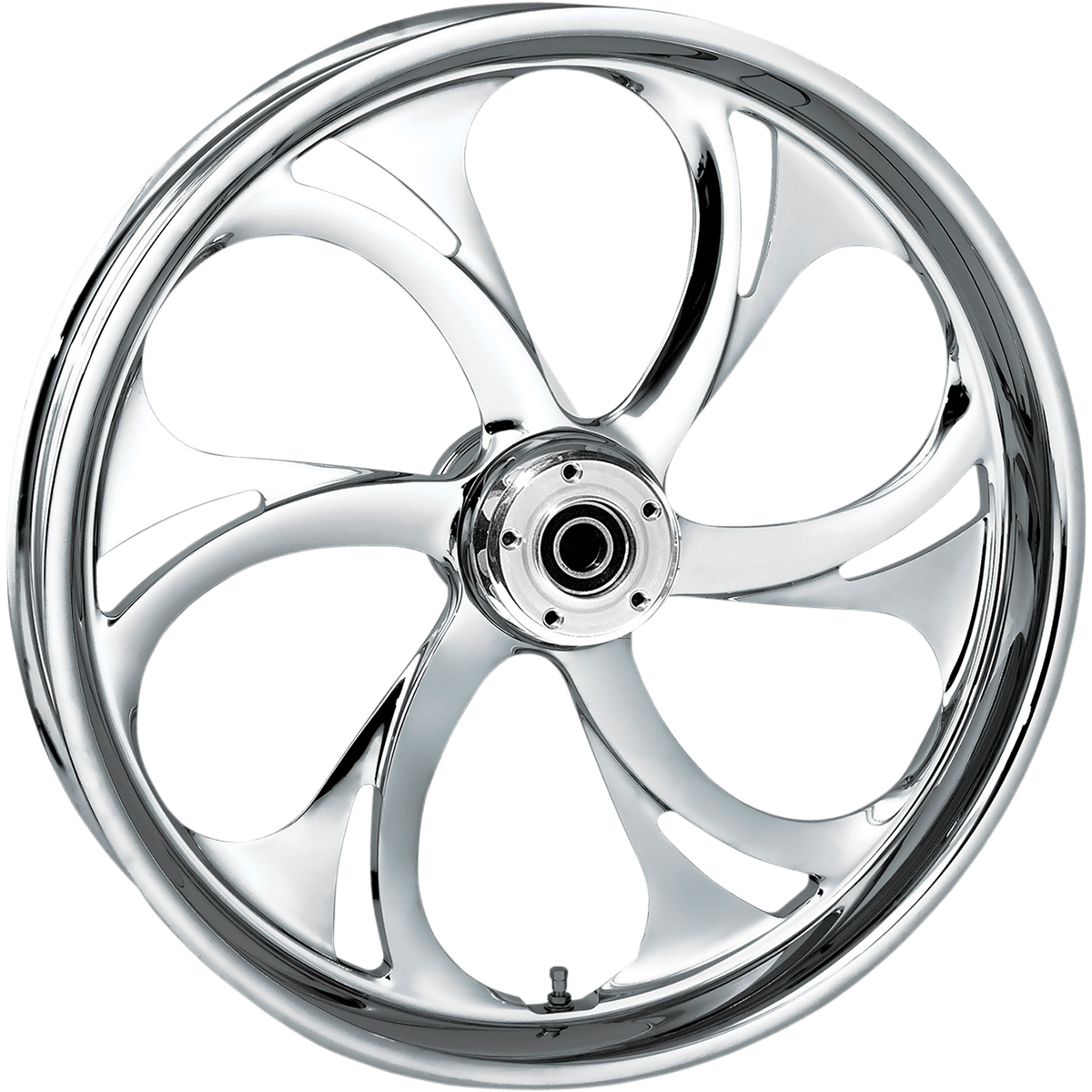 RC COMPONENTS Wheel Recoil Rear Single Disc/without ABS Chrome 16x3.5 '02-'07 FLT 163509174105C