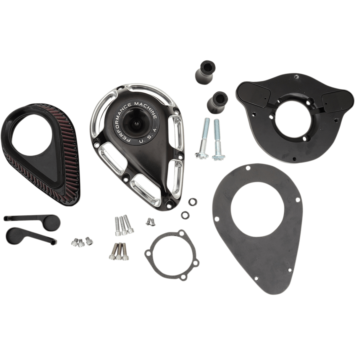 PERFORMANCE MACHINE PM Jet Air Cleaner Kit Contrast Cut™ 02062112BM