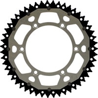 MOOSE RACING Dual Sprocket Silver 51 Tooth