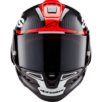 ALPINESTARS Supertech R10 Helmet Element Carbon/Red/White Small 82003241363S