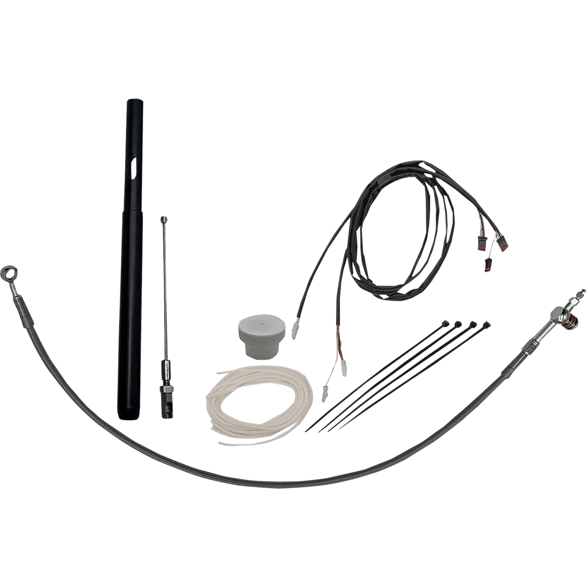 FAT BAGGERS INC. Installation Kit +6" Braided 109014