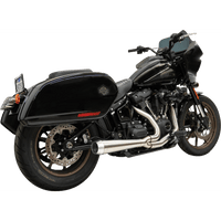 BASSANI XHAUST 2-into-1 Road Rage Exhaust System Stainless 1S81SS