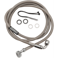 RUSSELL Brake Hose 50" 90° 7/16"