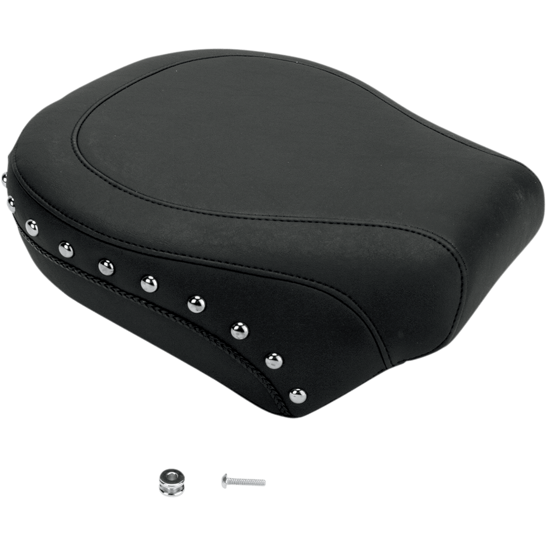 MUSTANG Wide Rear Seat Studded Black FL/FX '06-'17 76243