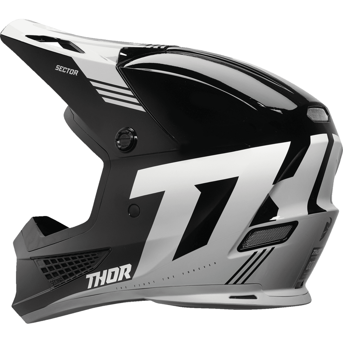 THOR Sector 2 Helmet Carve Black/White XS