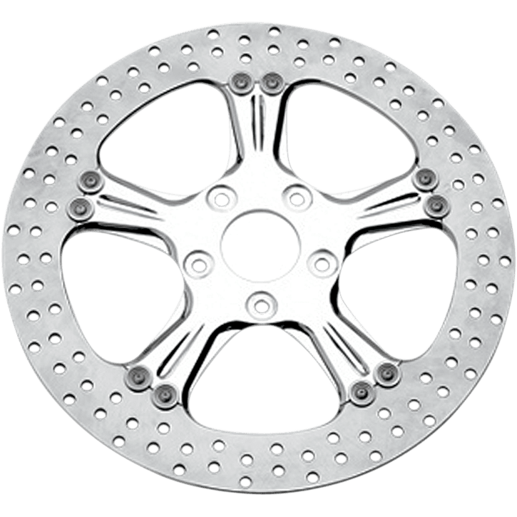 PERFORMANCE MACHINE PM Brake Rotor 13" Wrath Chrome 01333015WRAS