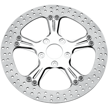 PERFORMANCE MACHINE PM Brake Rotor 13" Wrath Chrome 01333015WRAS