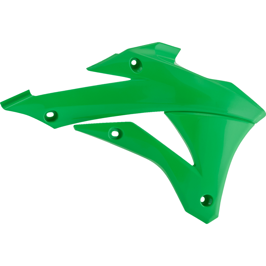 POLISPORT Radiator Cover OEM Green KX 85/100