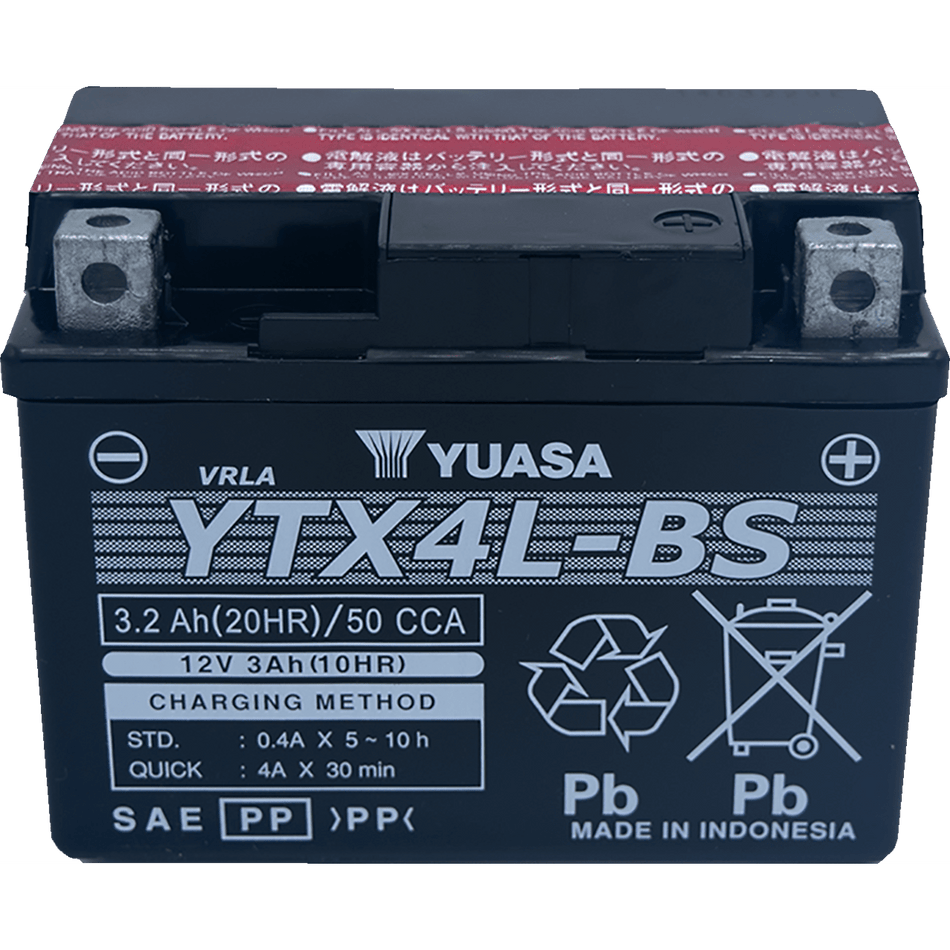 YUASA Battery YTX4L-BS