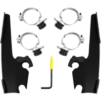 MEMPHIS SHADES Batwing Mounting Kit Black FXLR MEB2036