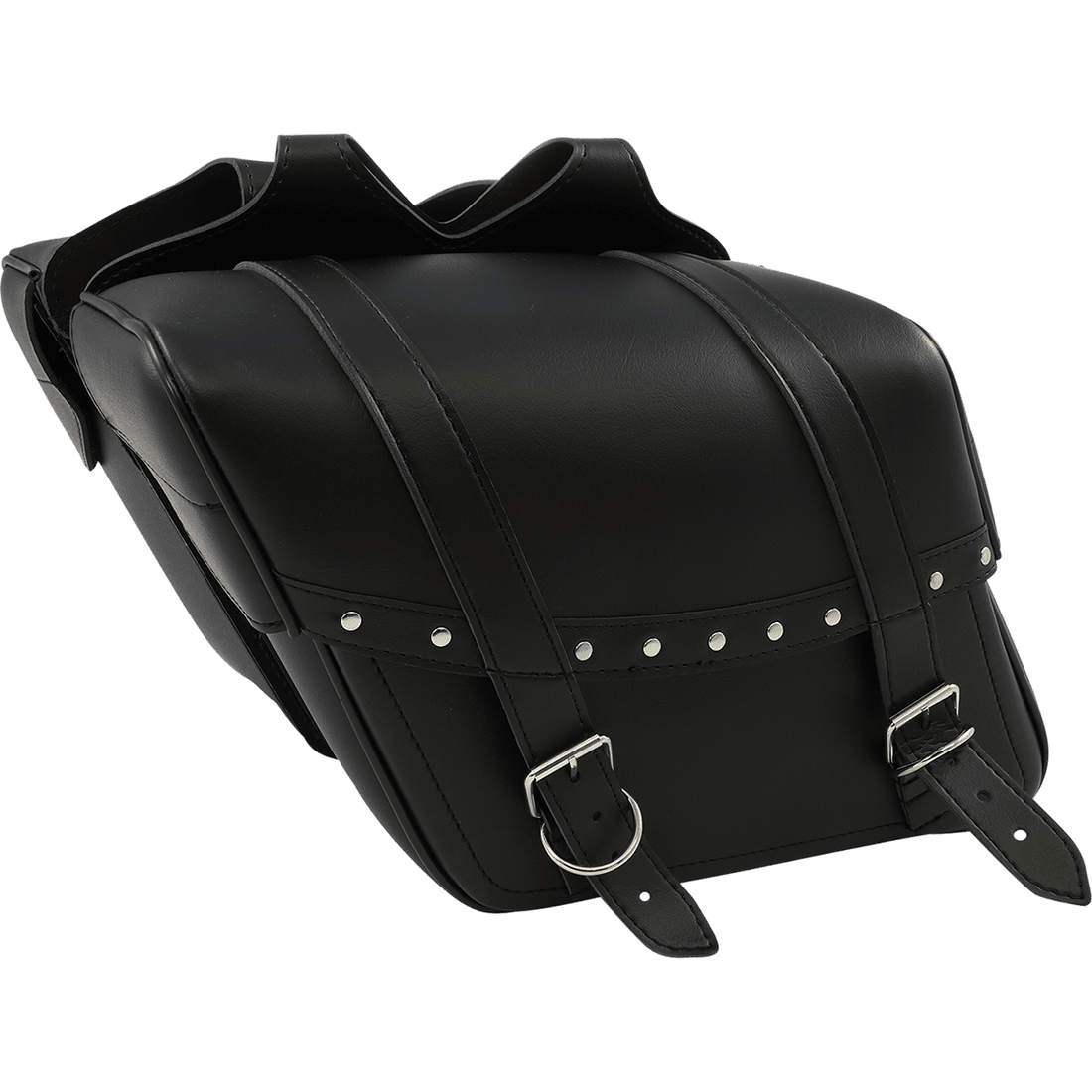 SADDLEMEN Highwayman Rivet Slant-Style Saddlebags Medium X02103040