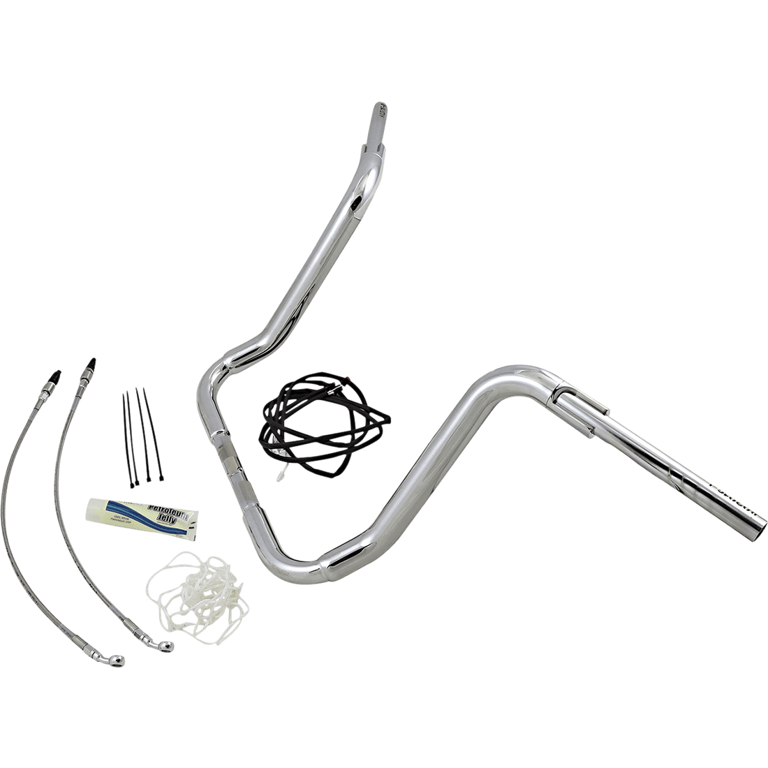 FAT BAGGERS INC. Handlebar Kit Rounded Top 16" Chrome 809516