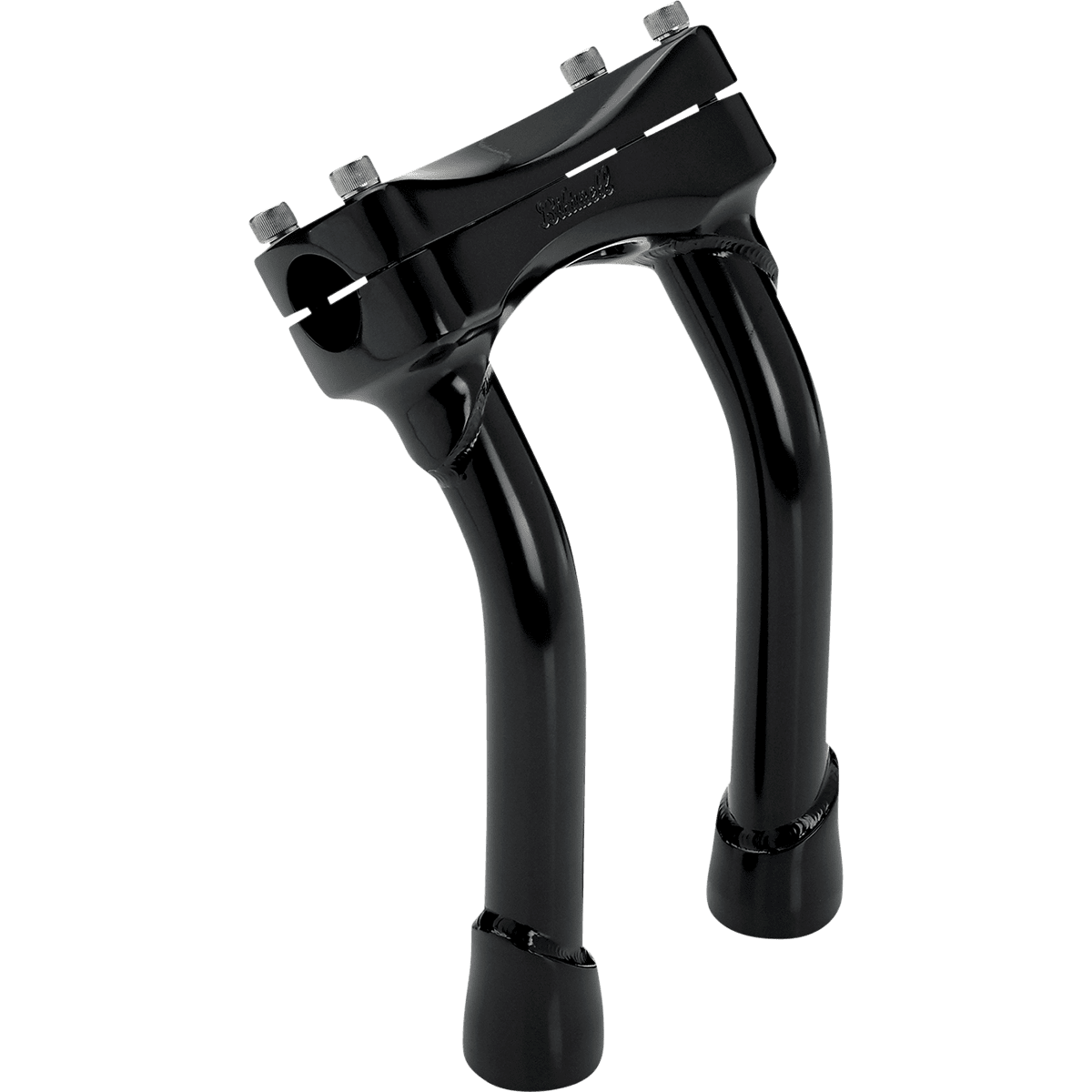 BILTWELL Risers Murdock Oversized Pullback 8" Black 641420108